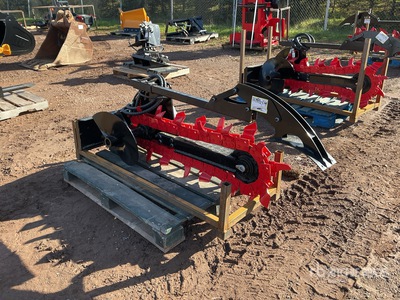 2026 GIYI GY-X39 39 in Mini Skid Steer Trencher (Unused)