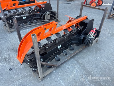 2026 GIYI GY-X39 39 in Mini Trancheuse pour chargeuse à différentiel (Unused)