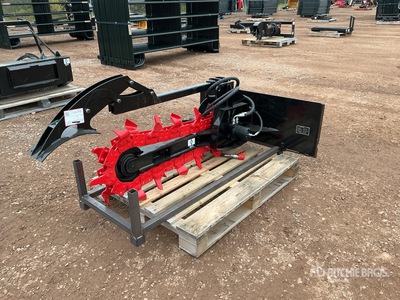 2026 GIYI GY-X39 39 in Mini Skid Steer Trencher (Unused)