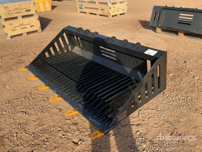 2026 GIYI GY-RB66 66 in 0.4 m3 Skeleton Skid Steer Bucket (Unused)