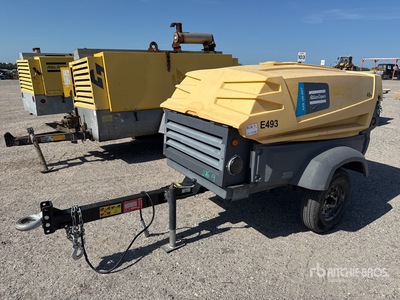 2019 Atlas Copco XAS 185 185 cfm Mobile 4.5 L Luftkompressor
