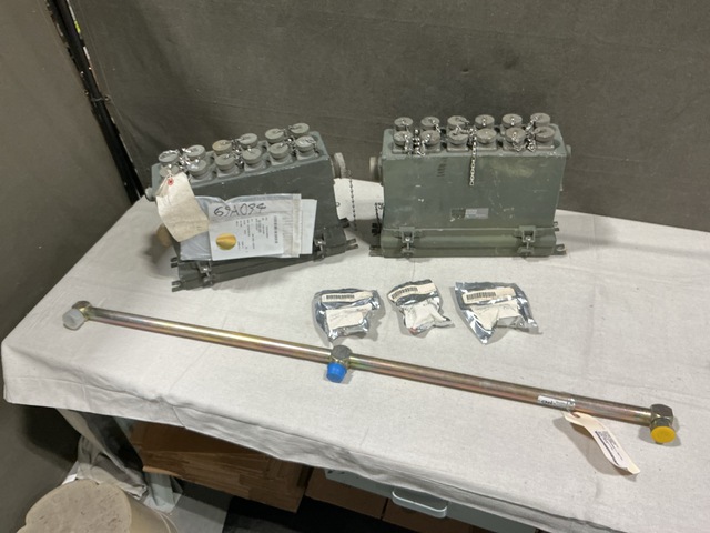 (2) Distribution Boxes, (1) Tube Assembly, (23) Plug Connectors & Assorted Items (2) Distribution Boxes, (1) Tube Assembly, (23) Plug Connectors & Assorted Items