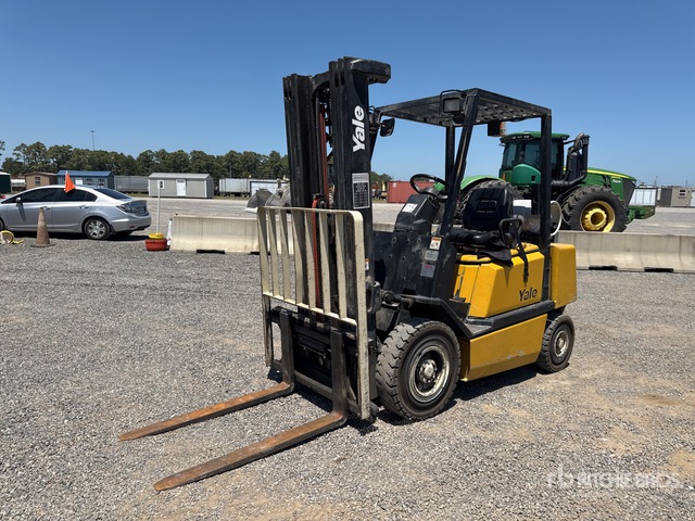 2000 Yale GLP050TG 5000 lb Pneumatic Tire Forklift
