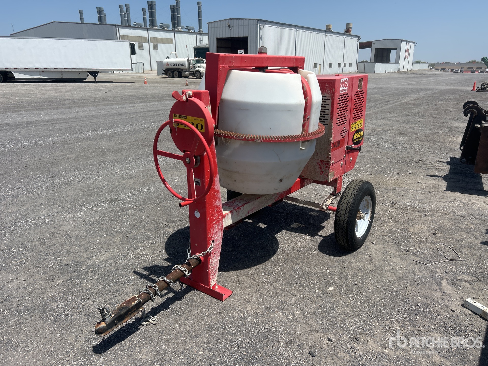 Multiquip MC94PH8 9 cft Portable Concrete Mixer