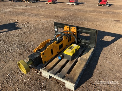 2026 GIYI GY-D680 56 in Skid Steer Post Driver (Unused)