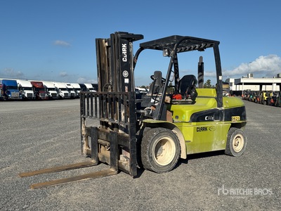 2016 Clark C50SD Pneumatic Tire Forklift