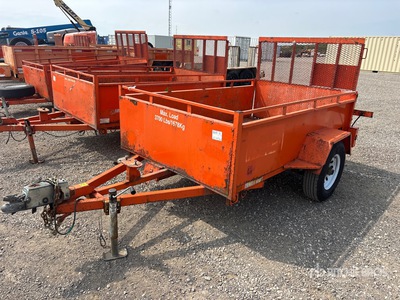 2021 Miska 8 ft S/A Utility Trailer