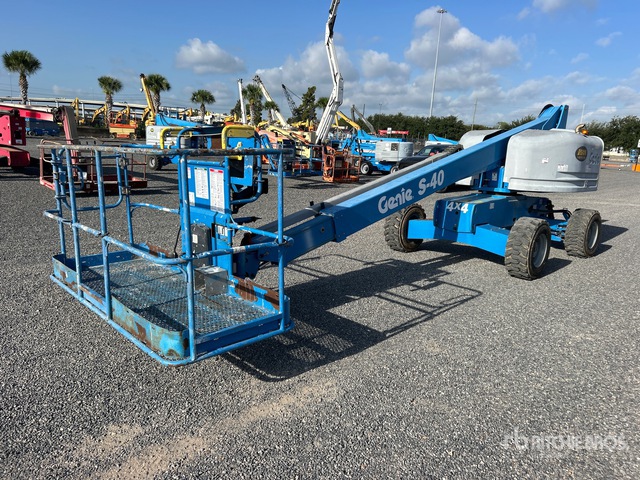 2019 Genie S-40 4WD Diesel Telescopic Boom Lift