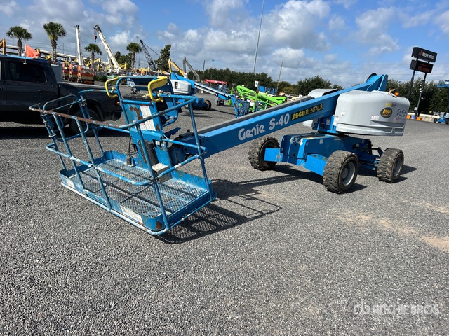 2019 Genie S-40 4WD Diesel Telescopic Boom Lift