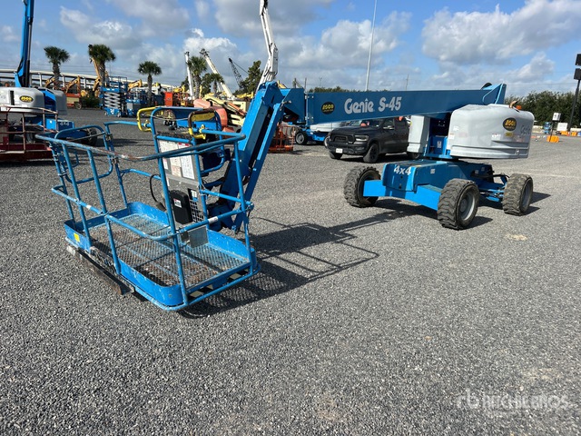 2017 Genie S-45 4WD Diesel Telescopic Boom Lift
