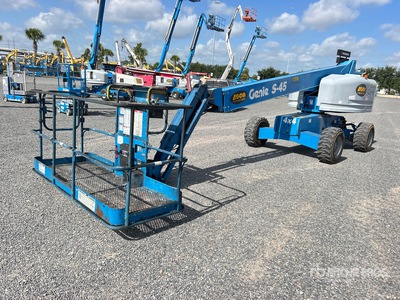2017 Genie S-45 4WD Diesel Telescopic Boom Lift