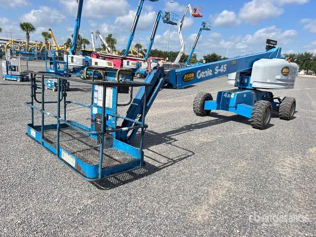 2017 Genie S-45 4WD Diesel Telescopic Boom Lift