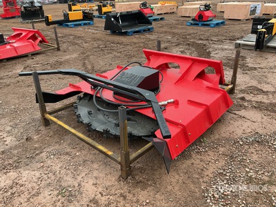 2026 GIYI GY-DM59 39 in Disc Skid Steer Mulcher (Unused)