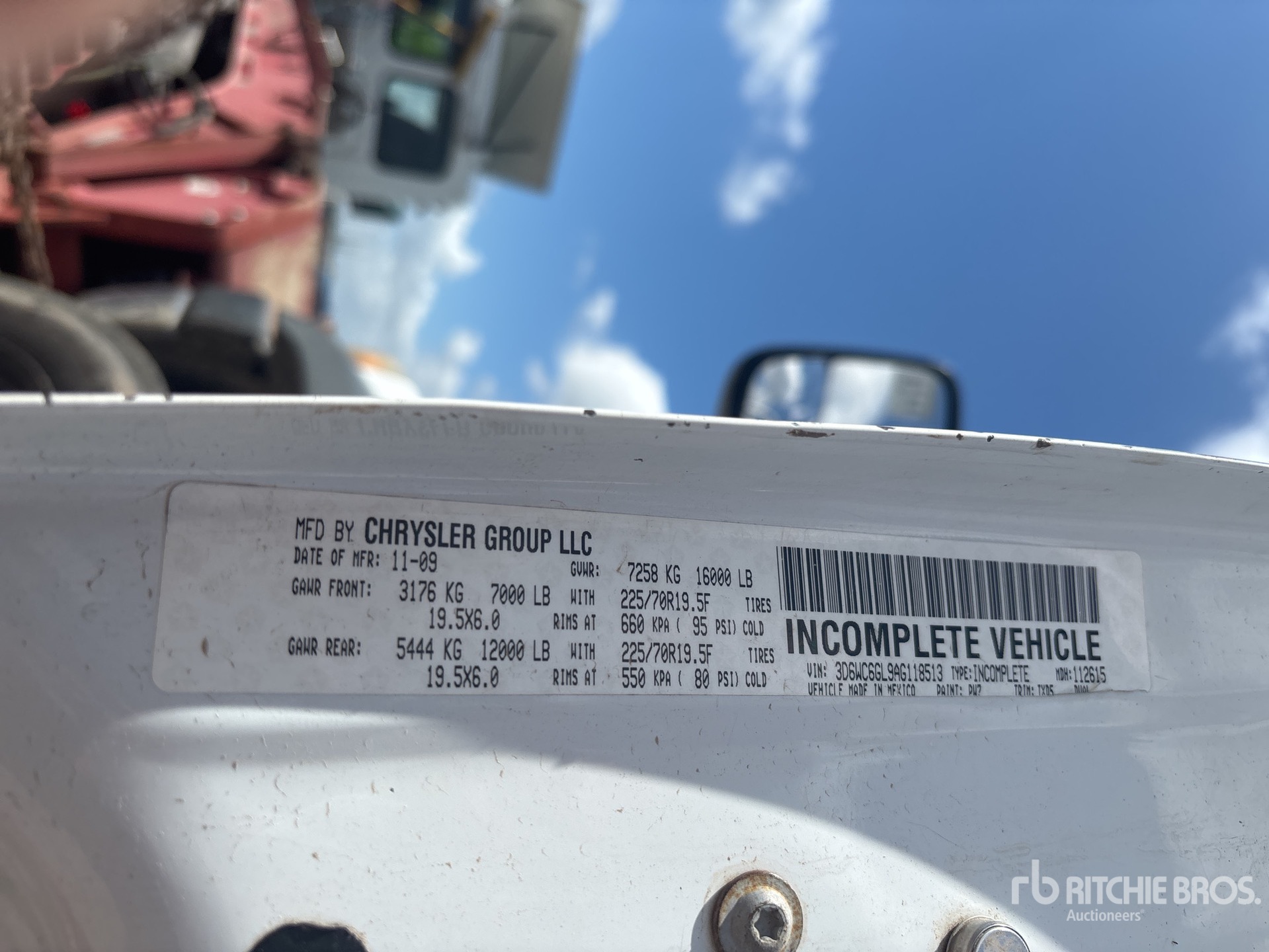 2010 Dodge Ram 4500 Service Truck