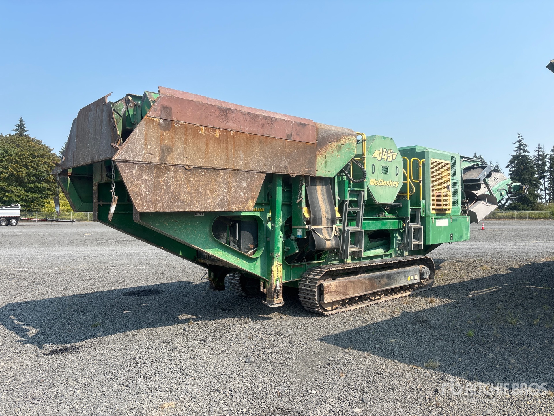 2015 McCloskey J45 Tracked Jaw Crushing Plant