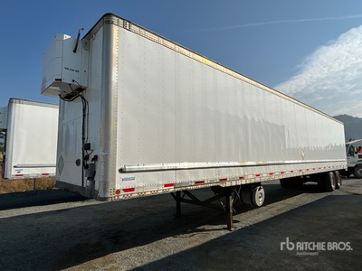 2013 Vanguard 53 ft x 102 in T/A Van Trailer