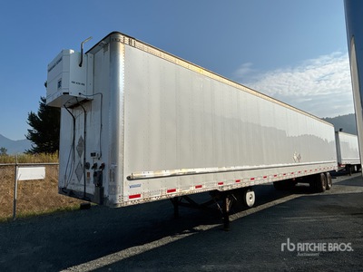 2013 Vanguard 53 ft x 102 in T/A Van Trailer