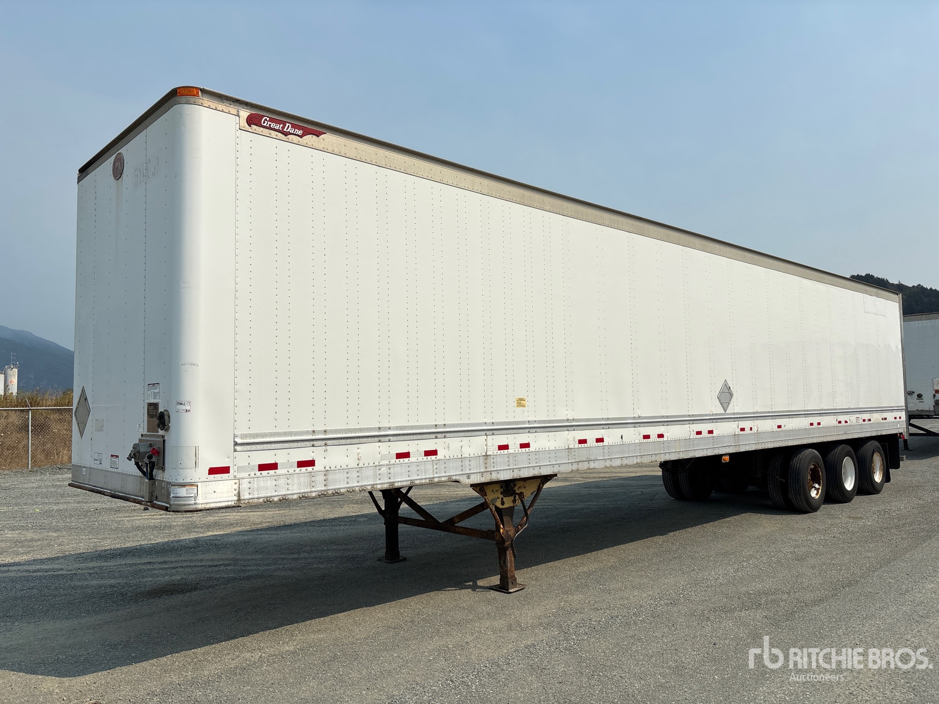 2012 Great Dane 53 ft x 102 in Tri/A Van Trailer