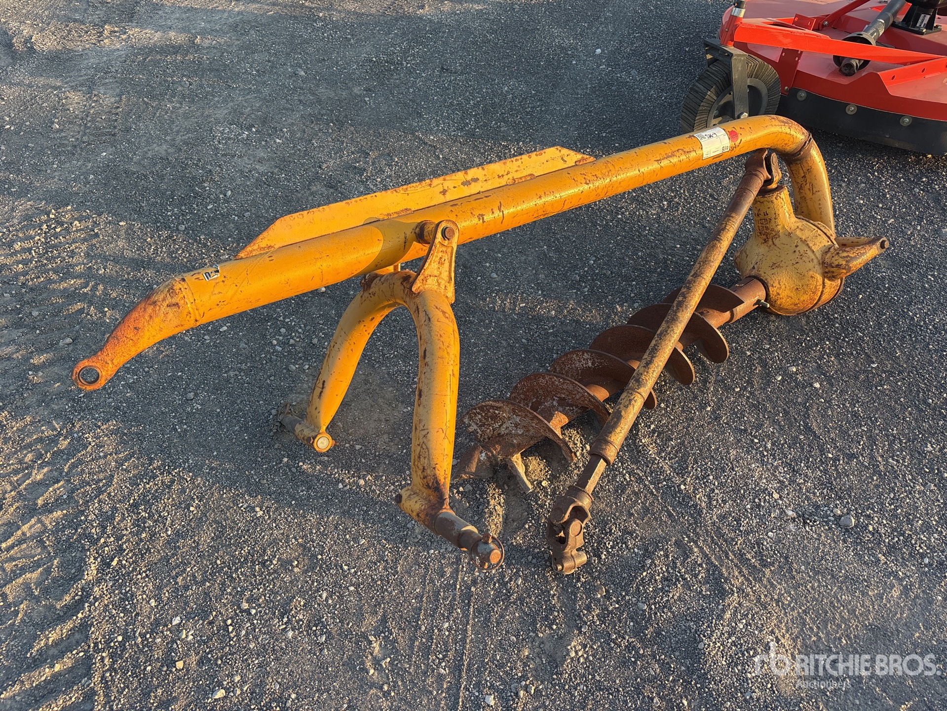 Danuser F8 3-Point Auger Attachment