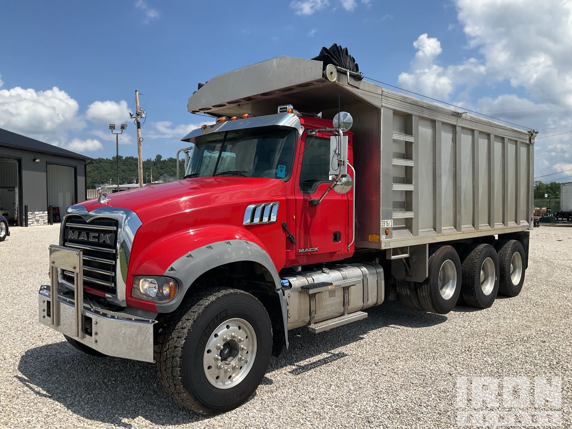 2015 Mack GU713 6x4 Tri/A Dump Truck
