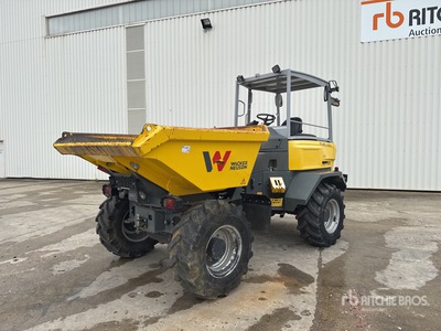 2019 Wacker Neuson DV60 6 t 4x4 Swivel Mini Tombereau