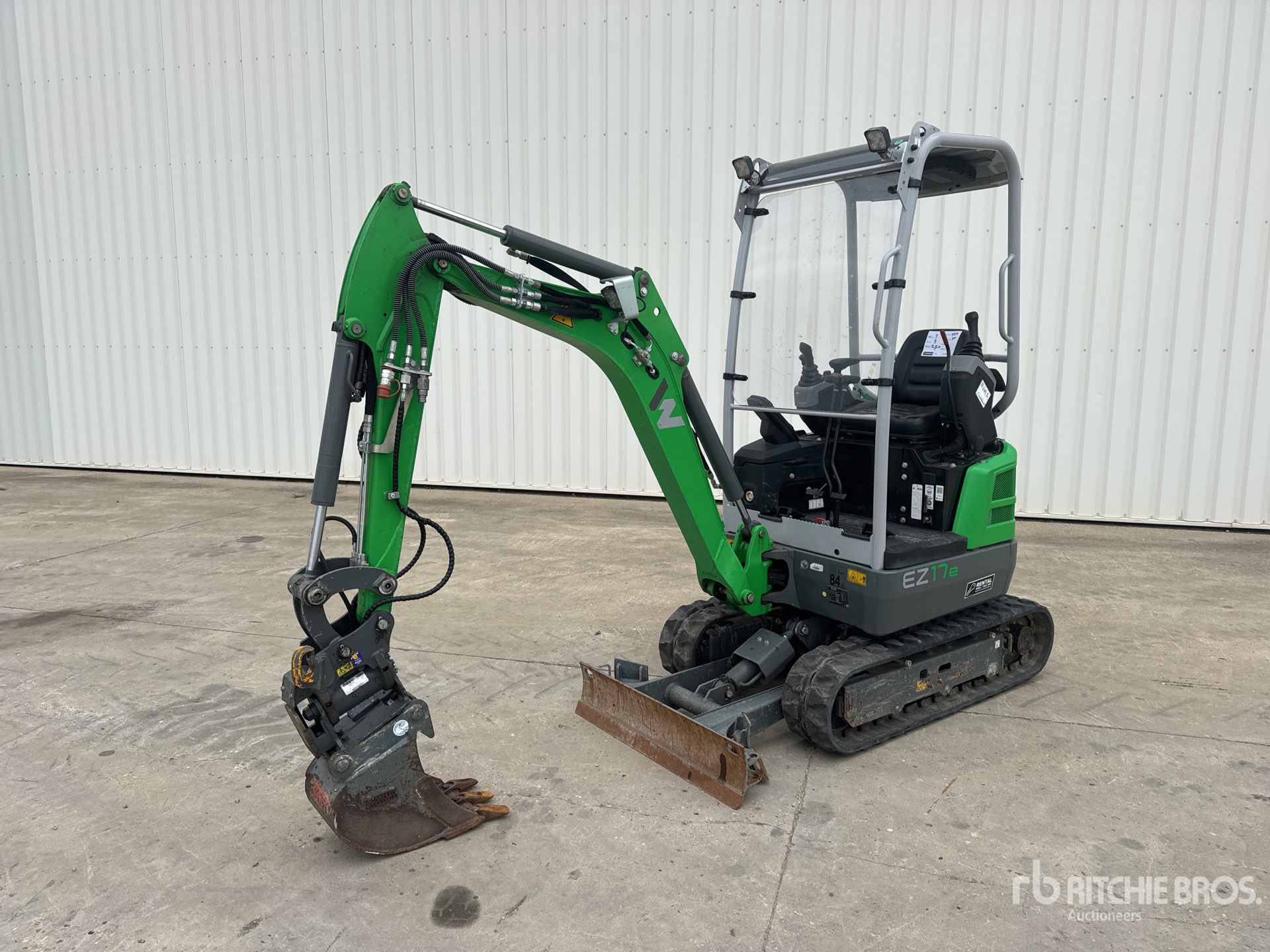 2022 Wacker Neuson EZ17E Electric Mini-Pelle Mini Excavator