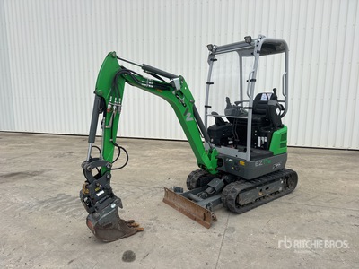2022 Wacker Neuson EZ17E Electric Mini Excavadora
