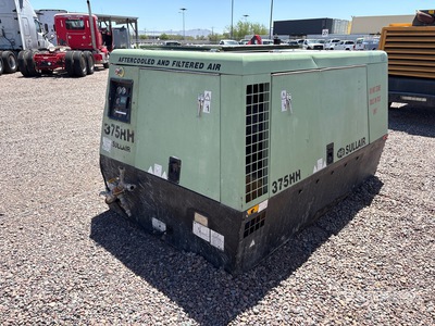 2011 Sullair 375HHAFDPQJD3 375 cfm Skid-Mounted Air Compressor