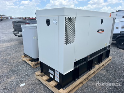 Quantity of Generac RA03022JDAE 30 kW Skid-Mounted Generator Set (Unused)