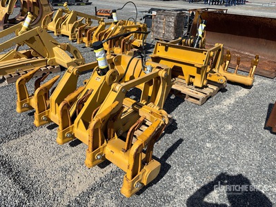 Quantity of (3) 3 Caterpillar Motor Grader Ripper Aftermarket- fits 140H, 12H, 120H, 143H, AND 135H Niveleuse pour défonceuse