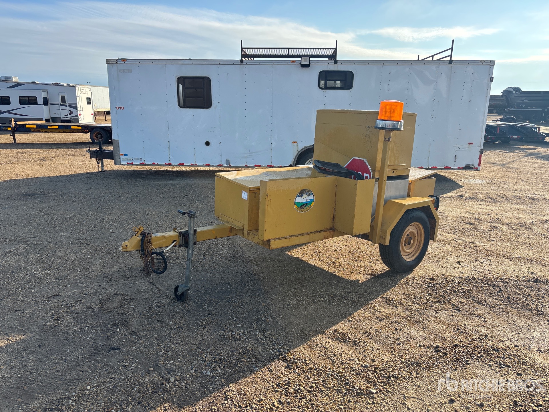 1980 Custom Design S/A Portable Core Sampling Trailer