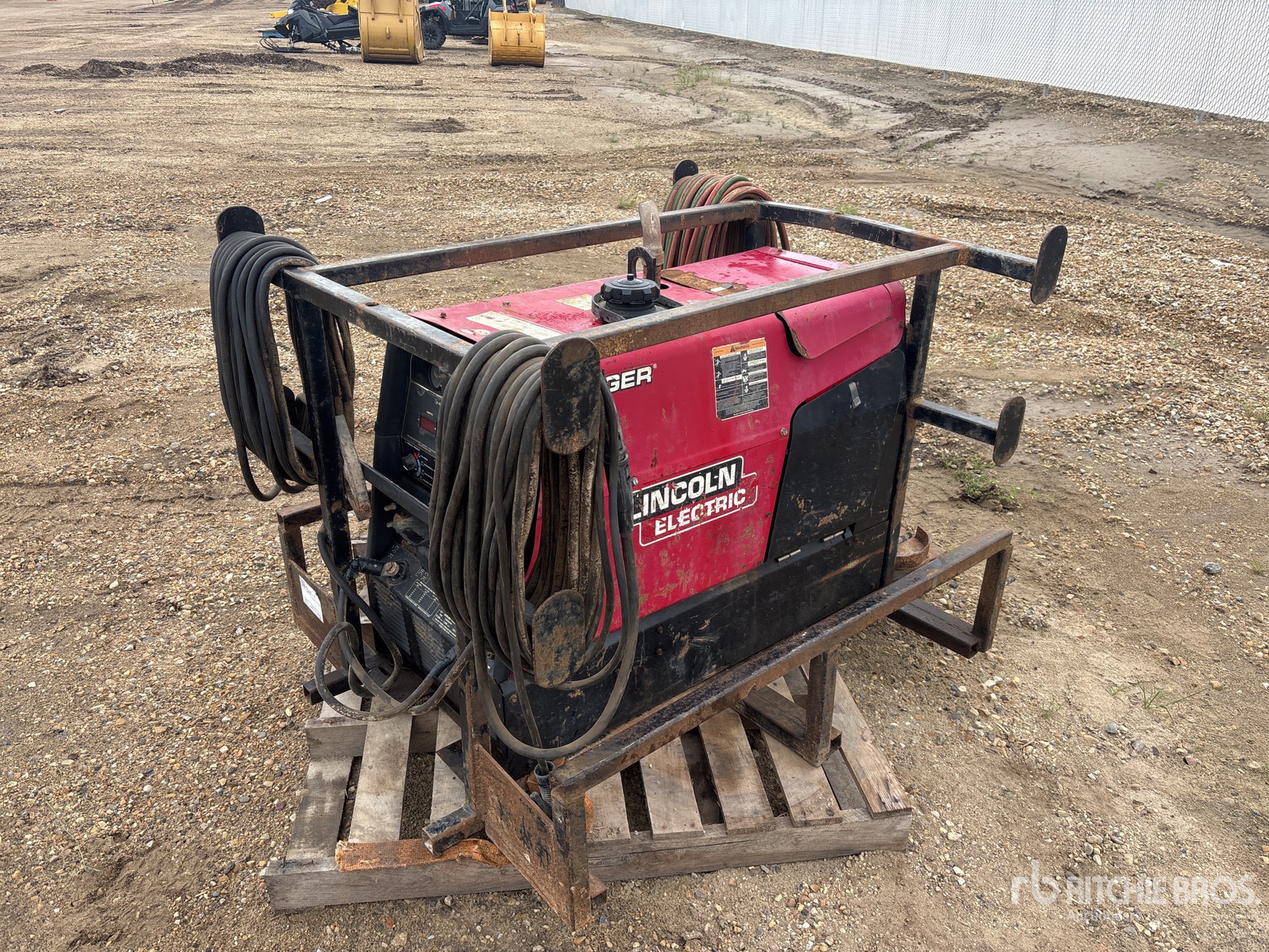 300 A Skid-Mounted Multi-Process Electric Welder