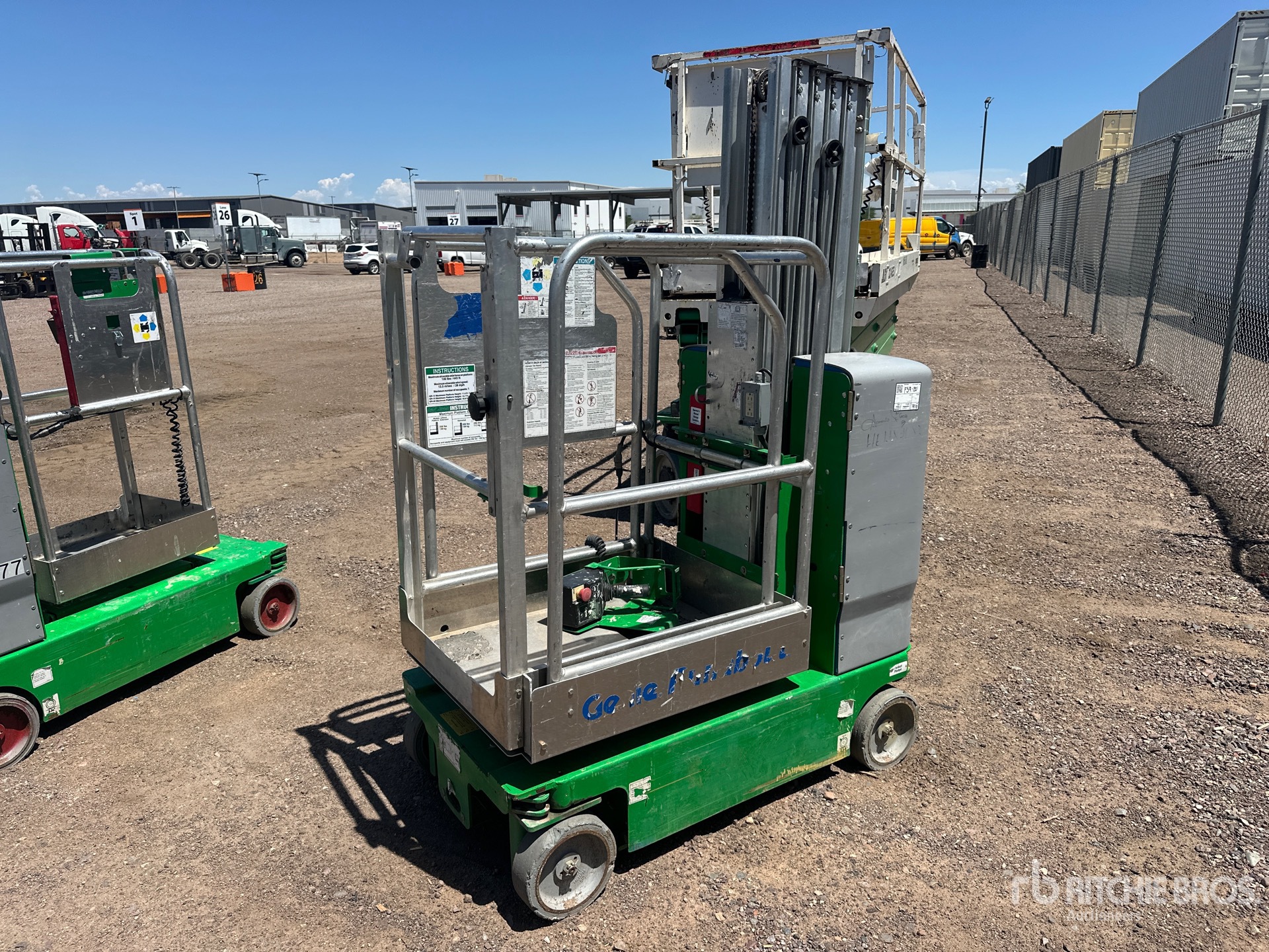 2017 Genie GR-20 Vertical Mast Lift