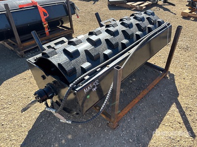 2026 GIYI GY-CW70 59 in Padfoot Skid Steer Vibratory Roller (Unused)