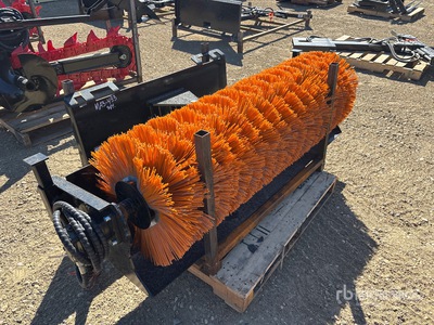 2026 GIYI GY-SE61 61 in Skid Steer Broom (Unused)
