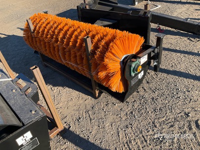 2026 GIYI GY-SE61 61 in Skid Steer Broom (Unused)
