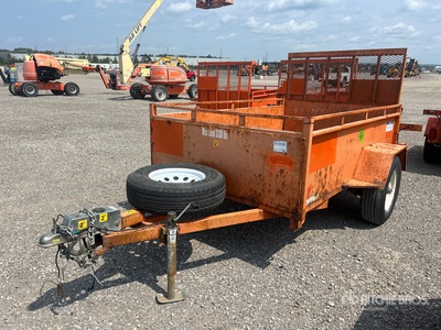 2020 Miska 8 ft S/A Utility Trailer