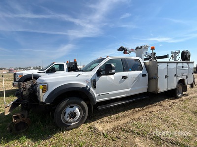 2019 Ford F-550 XLT 4x4 Crew Cab Hi-Rail Service Truck (Inoperable)