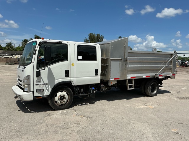2017 Isuzu NPR 4x2 Crew Cab Dump Truck 2017 Isuzu NPR 4x2 Crew Cab Dump Truck