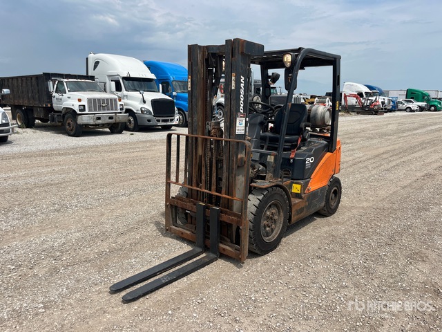 2019 Doosan G20N-7 3650 lb Cushion Tire Forklift