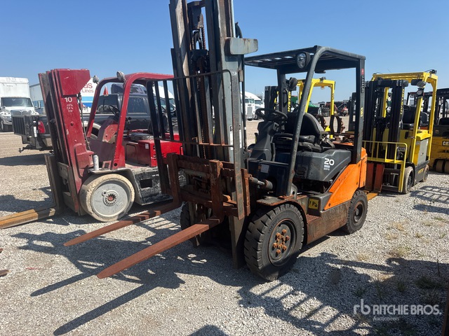 2019 Doosan G20N-7 3650 lb Pneumatic Tire Forklift