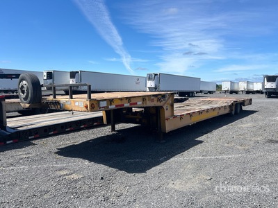 2005 Trail King TK80HT-482 25 ton 48 ft T/A Hydraulic Tail Trailer