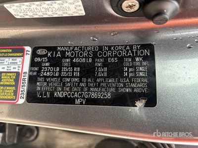 2016 Kia Sportage AWD Vehiculo todoterreno