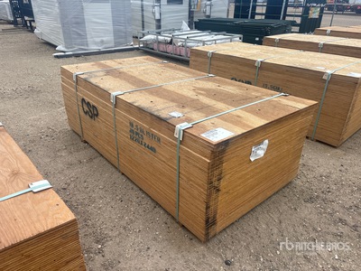 Quantity of (40) 3/4" 4x8 CSP/DFP No Stamp Plywood (Unused)