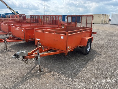 2020 Miska 8 ft S/A Utility Trailer