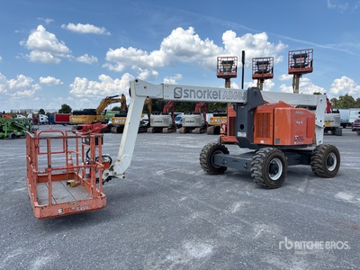 2018 Snorkel AB60J 4WD Diesel Articulating Boom Lift