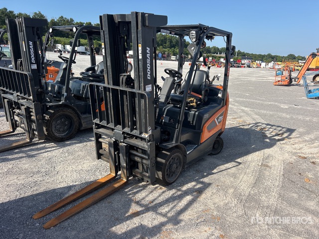 2020 Doosan GC25S-9 4600 lb Cushion Tire Forklift