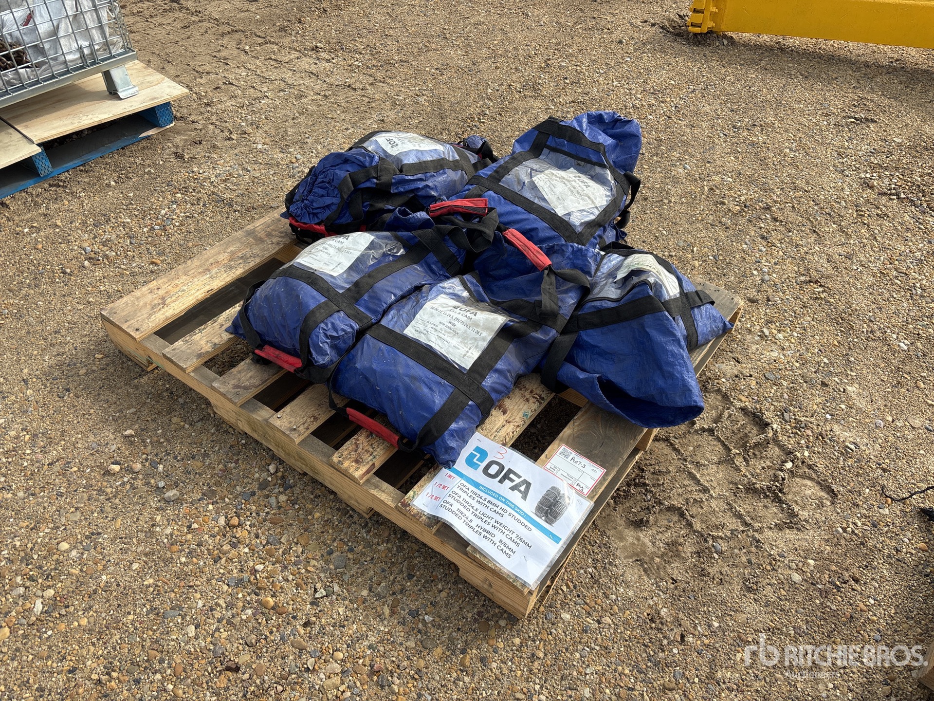 Quantity of Assorted Tire Chains