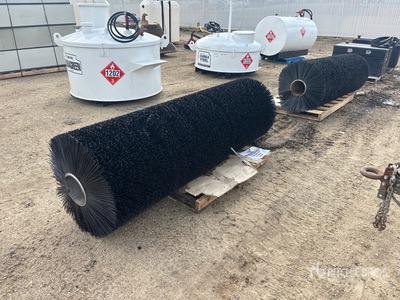 Quantity of (2) 96 in Broce Main Broom - Fits Street Sweeper
