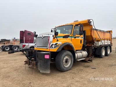 2011 International WorkStar 7600 6x4 Snow Plow Truck